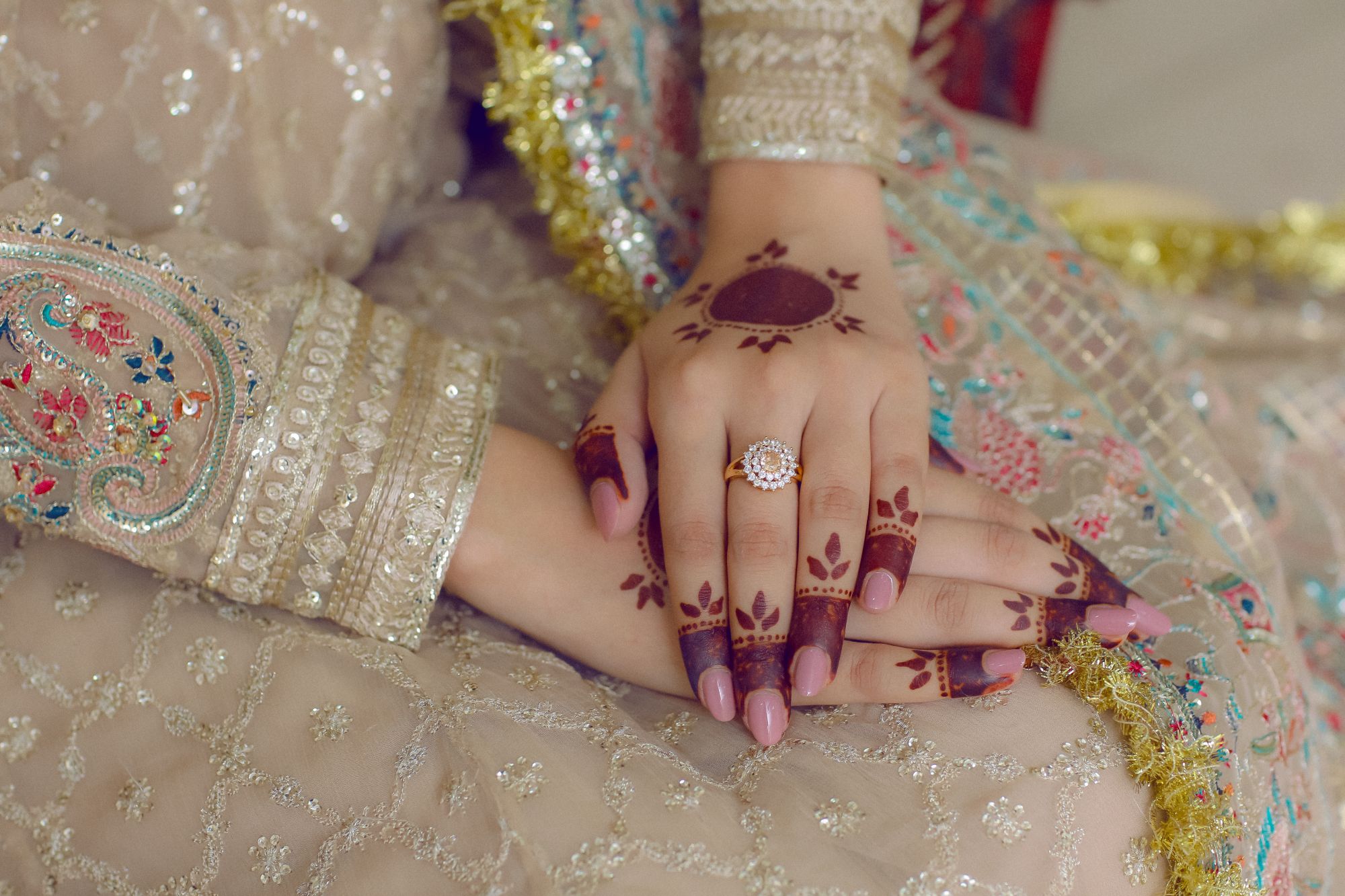 Bridal Nail Art