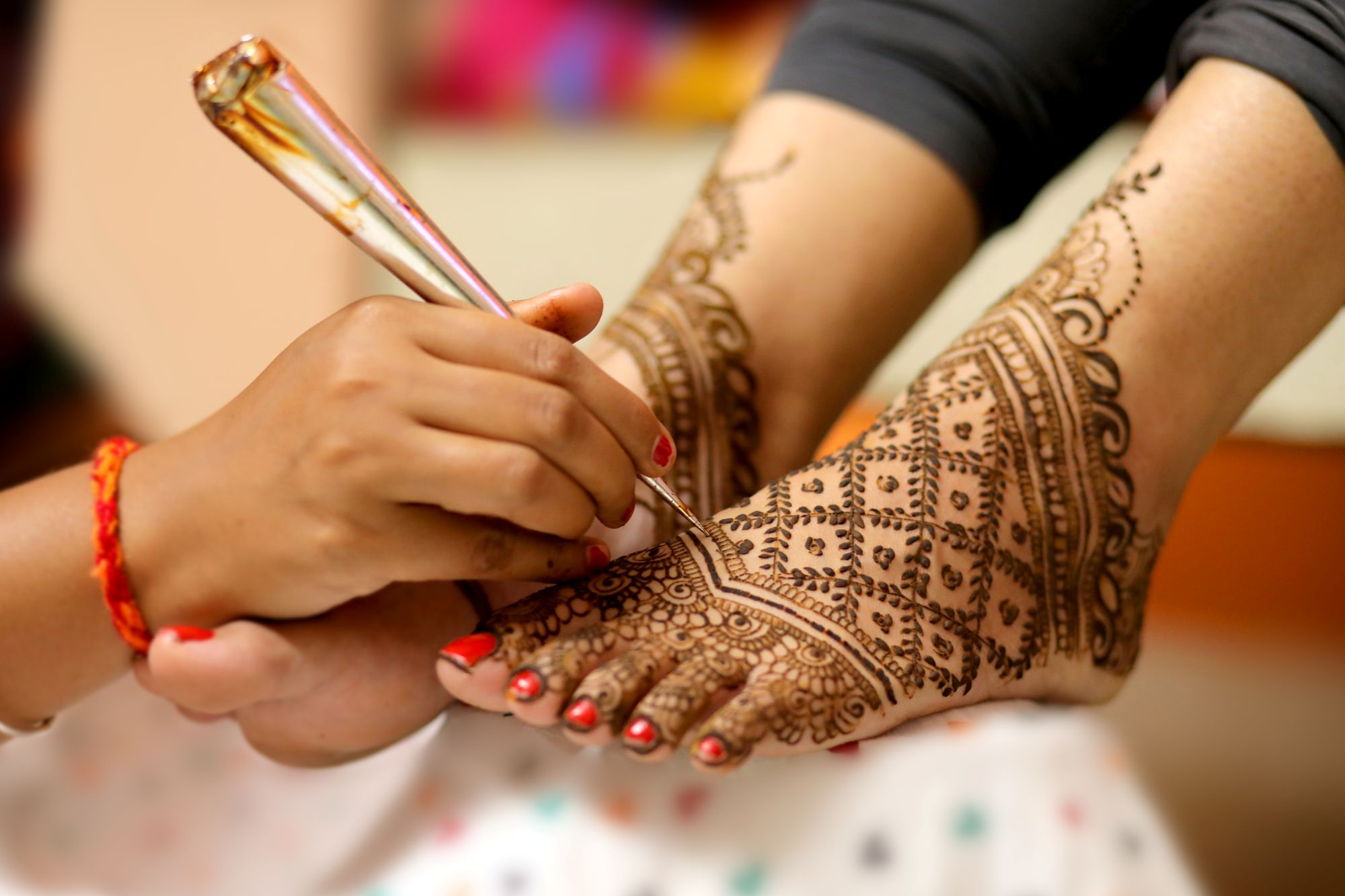 Feet Mehendi